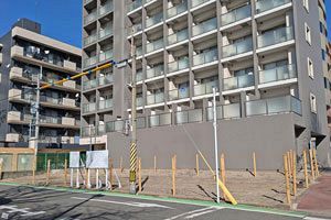 まちかど風景・博多区～呉服町駅そばに穴吹興産のホテル