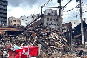 旦過市場火災、焼損面積延べ約3,300ｍ2　4月の火災上回る