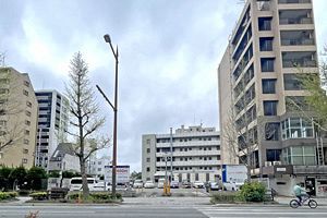 福岡銀が駐車場売却　野村不ら家裁跡の敷地拡大