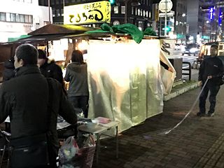 廃業する屋台に立ち入り調査、高島市政の『市民いじめ』