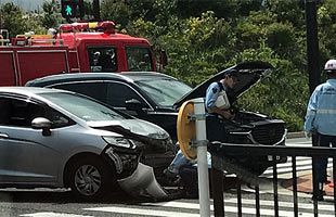 【速報】八幡西区で車両2台が衝突事故