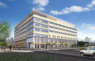 福岡輝栄会病院新築移転計画　ゼネコンへの現地説明会に５社参加