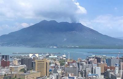 桜島、降灰予報～気象庁発表