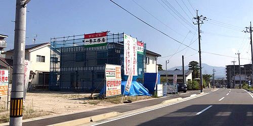 まちかど風景・筑紫野市　完了見えてきた筑紫駅西口区画整理