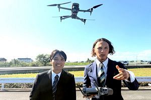 柳川発のドローンベンチャー 二人三脚で挑む「好きなこと」を生かした社会貢献