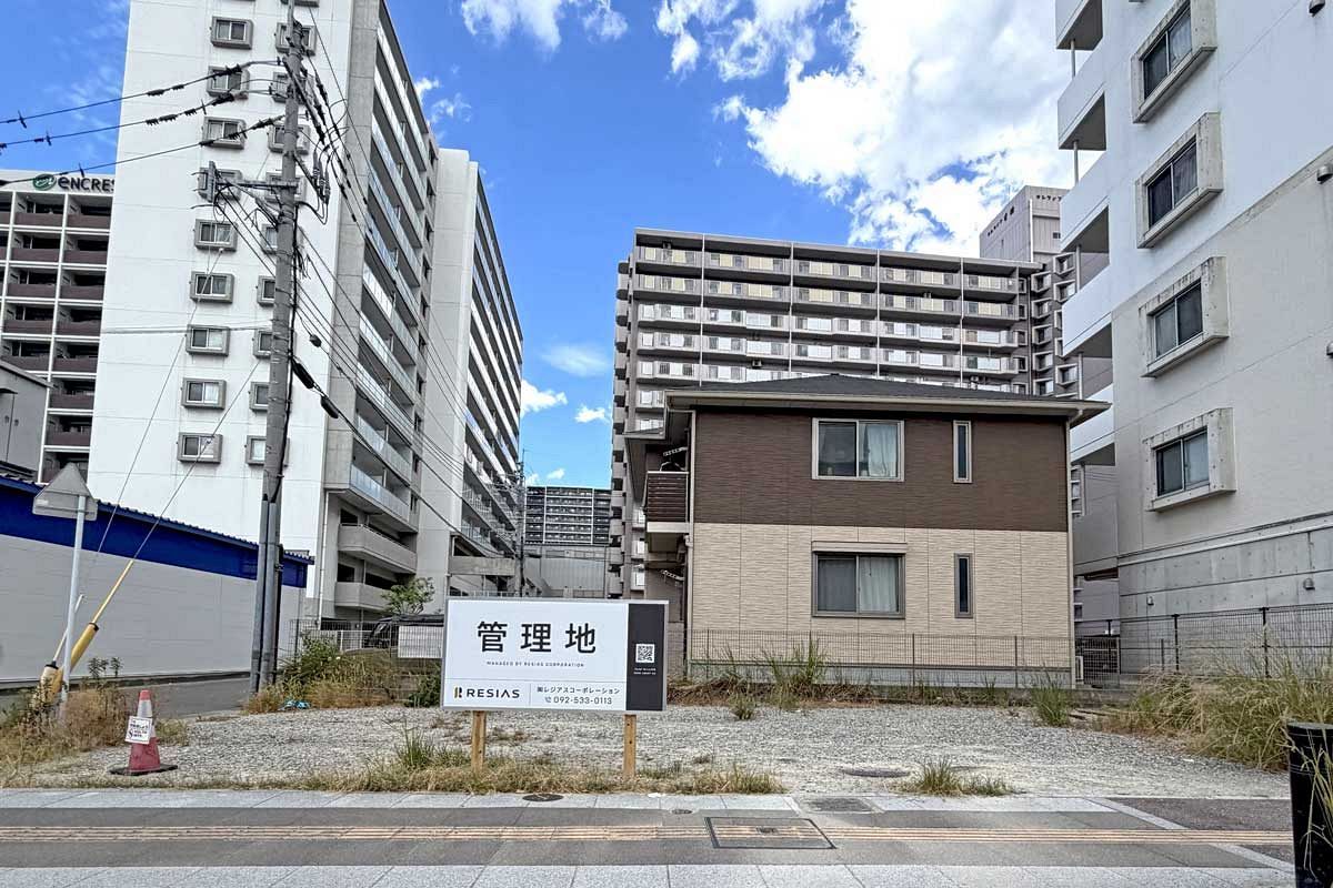 レジアスコーポレーション、千早駅8分の土地を取得