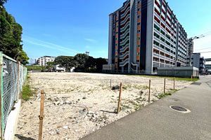 プレサンス、貝塚駅徒歩12分のマンション用地取得
