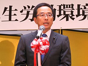 福岡県の厚生・労働・環境の課題に取り組む原中誠志県議