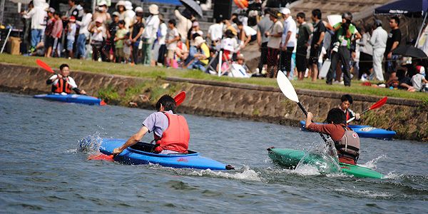 カヌー競技大会を開催～筑紫野市