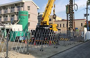 まちかど風景・上村建設、筑紫野市二日市で新築マンション着工