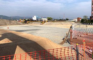 まちかど風景・筑紫野　田畑を宅地へ、3万m2の区画整理事業始まる
