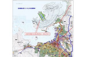 【再掲】2050年代を見据えた福岡のグランドデザイン構想（35）～新福岡空港島（案）と水深の関係