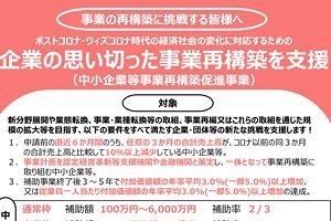 経済産業省の事業再構築に関する補助金の申請支援〜富士経営