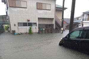【読者提供動画】大牟田市に大雨特別警報　市内一部地域が冠水
