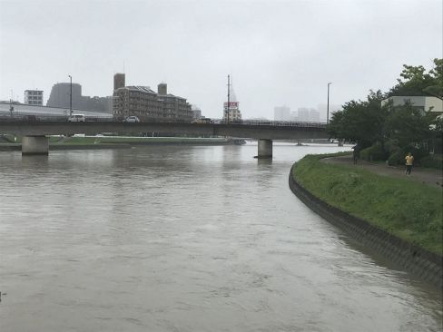 福岡市　河川の氾濫の危険による避難勧告を解除