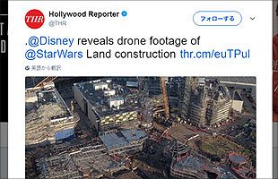 スター・ウォーズランド、ただいま建設中～米Hollywood Reporterが撮影