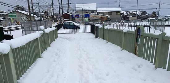 記録的な大雪で県内各所に影響。臨時休業も