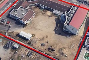 旧新宮東幼稚園跡地に医療・教育・地域社会の結節点