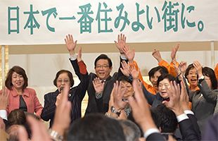 【北九州市長選】4選決めた北橋氏「若者が魅力感じる経済・産業づくり」へ