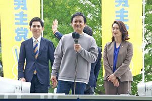 軽薄総理候補・玉木雄一郎代表の取材妨害～政権忖度の牛田元アナを徹底ガード