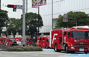 【速報】西鉄福岡（天神）駅で火災～女子トイレから出火か