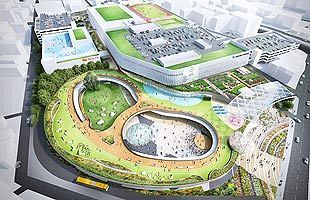 広大な「青果市場跡地」で進められる再開発事業～土地引き渡しは来年3月