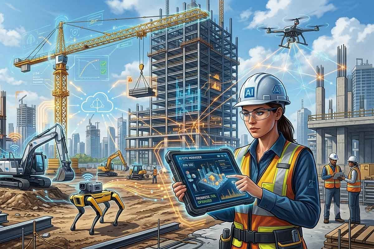 机上での支援から、いずれ現場へ　建設業はAIでどう変わる？（前）