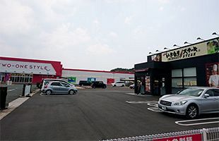 ナフコ駐車場に「いきなりステーキ」出店