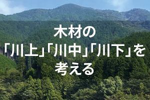 木材の「川上」「川中」「川下」を考える（2）