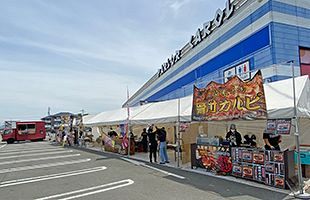 ドライブスルーで、「お祭り」気分？