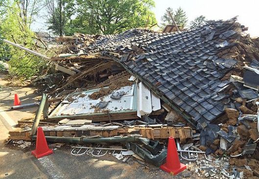 【熊本地震最前線レポート】（42）～崩壊した熊本県下最古の西洋建築物「ジェーンズ邸」